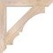 Ekena Millwork Balboa Slat Smooth Bracket, Douglas Fir, 3 1/2"W x 30"D x 30"H BKT04X30X30BOA06SDF - alternate 4